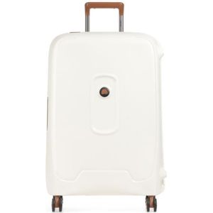 Delsey Moncey 4 Wheel Trolley 69 white Harde Koffer