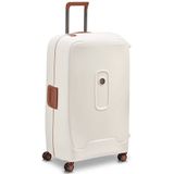 Delsey Moncey 4 Wheel Trolley 82 white Harde Koffer