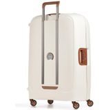 Delsey Moncey 4 Wheel Trolley 76 white Harde Koffer