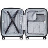 Delsey trolley Shadow 5.0 Cabin 55 cm. zwart