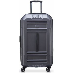 Delsey Rempart Trunk Suitcase L Expandable anthracite Harde Koffer