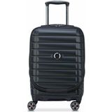 Delsey Paris Shadow 5.0 4-wiel cabine trolley 55 cm laptopvak met uitbreidingsplooi schwarz