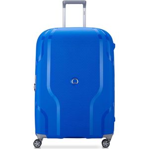 Delsey Clavel Trolley L Expandable blue Harde Koffer