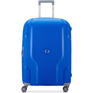 Delsey Clavel Trolley M Expandable blue Harde Koffer