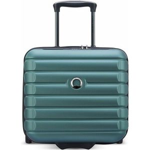 Delsey Paris Shadow 5.0 4-wiel business trolley 38 cm laptopvak met uitbreidingsplooi gruen