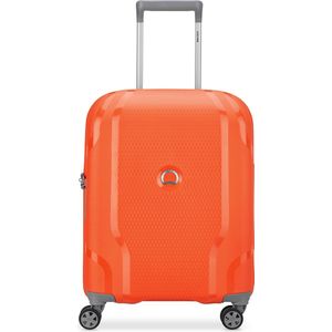 Delsey Clavel 4 Wheel Slim Handbagage Trolley 55 cm Orange