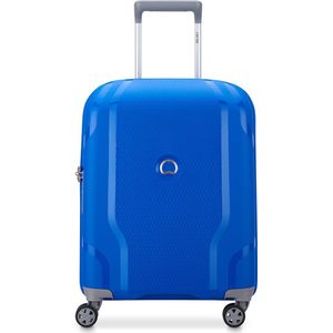 Delsey Handbagage harde koffer / Trolley / Reiskoffer - Clavel - 55 cm - Blauw