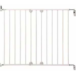Safety 1st Wall Fix Uitschuifbaar Traphekje - 62 t/m 102 cm - Schroefbevestiging - Metal White