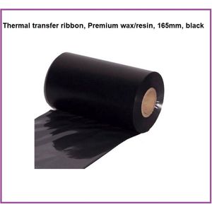 TSC 8580-PWR, TSC, Thermisch Transfer Lint, Premium Wax/ Hars, 165mm, Zwart