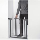 Safety 1st Easy Close Traphekje zonder boren - Excl. verlengstukken - 73 t/m 80 cm - Metal Black