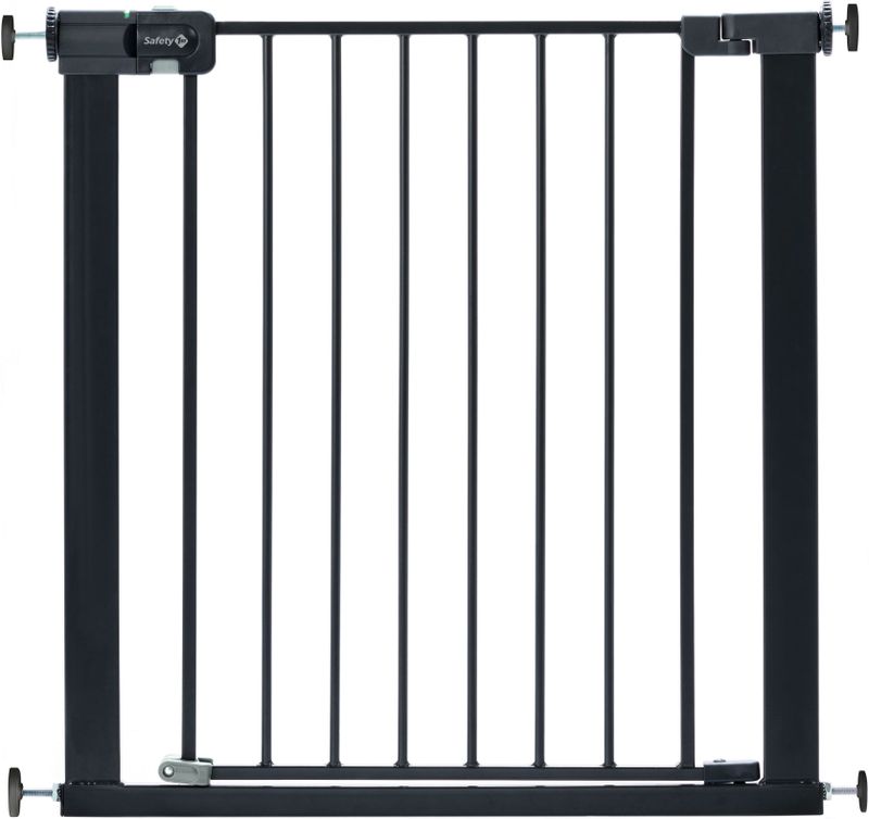 Safety 1st Easy Close Traphekje zonder boren - Excl. verlengstukken - 73 t/m 80 cm - Metal Black