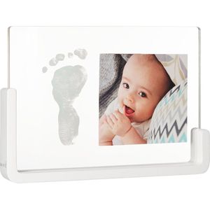 Baby Art Design fotolijst voor babyvoeten - met extra foto of foto, mooi cadeau of aandenken, transparant