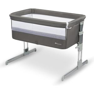 Bebeconfort Calidoo Co-Sleeper - Grey Mist - 2-in-1 babybedje - Hoogte verstelbaar