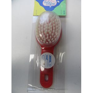 bebe confort , baby borstel + kam , rood
