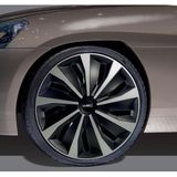 WRC - Wieldoppen - Carbon Look - 14 Inch - 4 Stuks