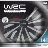 WRC - Wieldoppen - Carbon Look - 14 Inch - 4 Stuks