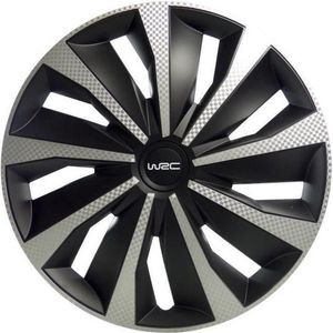 WRC - Wieldoppen - Carbon Look - 14 Inch - 4 Stuks