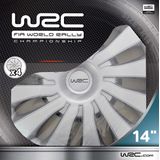 WRC - Sepang - Wieldoppen - Zilver - 14 Inch - Set van 4