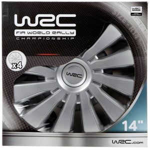 WRC Wieldoppen Sepang 14 inch - zilver - 4 stuks