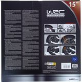WRC Wieldoppen Sepang 15 inch - zilver - 4 stuks