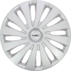 WRC - Wieldoppen - Zilver - 15 Inch - Set van 4