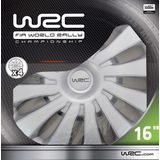 WRC - Sepang - Wieldoppen - Zilver - 16 Inch - 4 Stuks