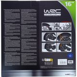 WRC - Sepang - Wieldoppen - Zilver - 16 Inch - 4 Stuks