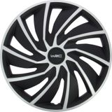 WRC - Wieldoppen - Mat Zwart - ABS - Set van 4