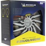 Michelin - Kendo - Wieldoppen - Zwart - 16 Inch - 4 Stuks