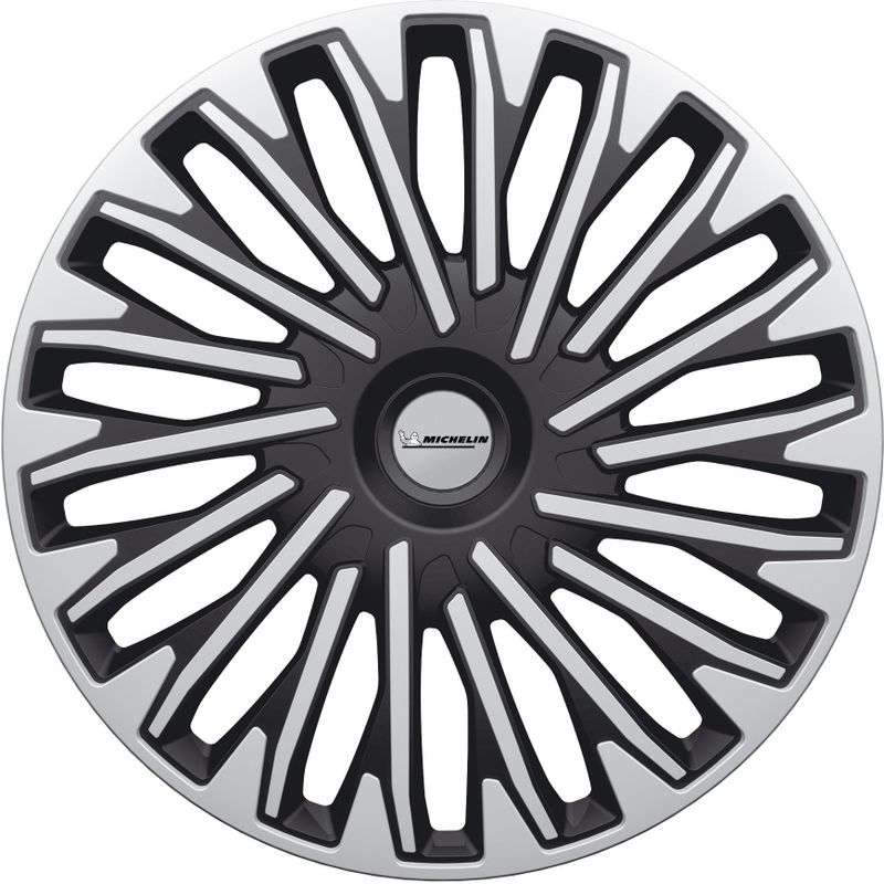 Michelin - Soho - Wieldoppen - Zilvergrijs/Zwart - 15 inch - 4 stuks