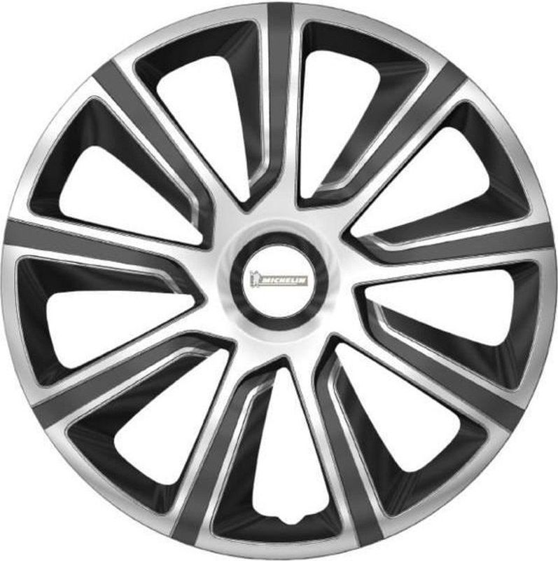 Michelin Wieldoppen 16 inch - zilver/zwart - 4 st