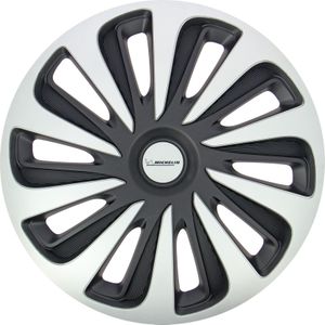 Michelin - Wieldoppen - Zilver/Zwart - 14 Inch - ABS - Set van 4
