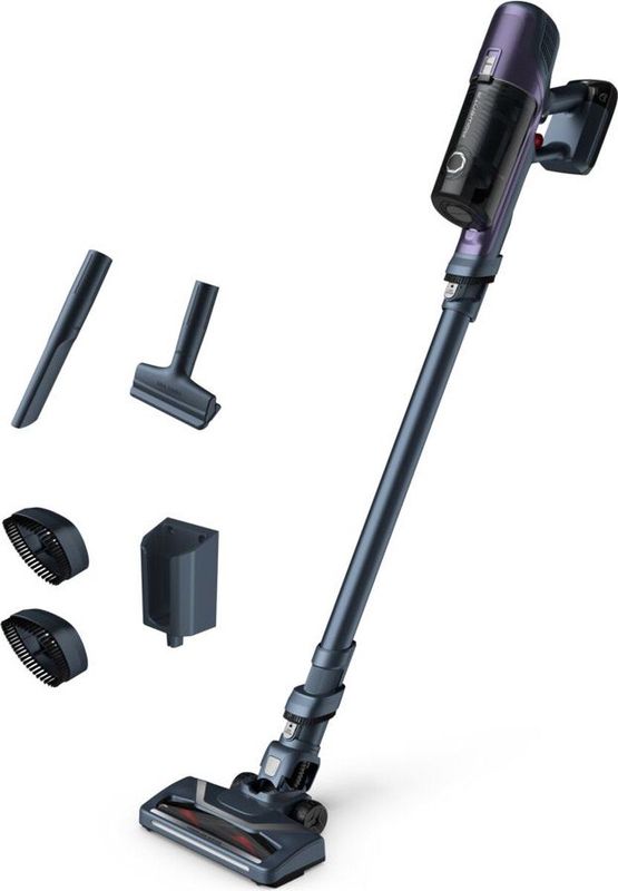 Rowenta Akku-Hand-und Stielstaubsauger "RH6838 X-Pert 6.60 Essential", 45 Min Laufzeit, LED-Düse, Herausnehmbarer Akku, integriertes Zubehör