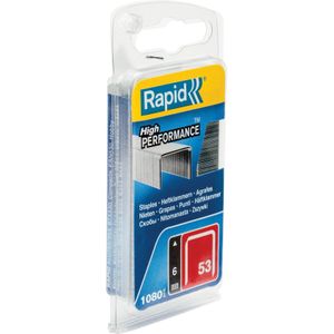 Rapid Nr. 53 dundraadnieten 6 mm, 1.080 stuks - 40109502 - 40109502