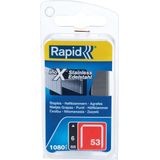 Rapid - Type 53 - Fijne Draadklem - Zilver - Roestvrij Staal - 1080 Stuks