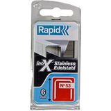 Rapid - Type 53 - Fijne Draadklem - Zilver - Roestvrij Staal - 1080 Stuks