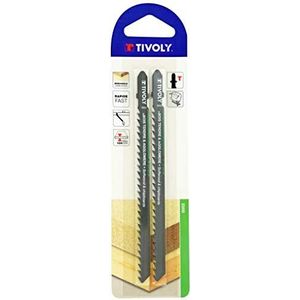 tivoly xt505520002 Lot de 2 LAMES decoupeerzaag Bosch hout snel 100 mm