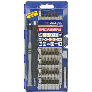 Tivoly Precision bit set - 60 pcs