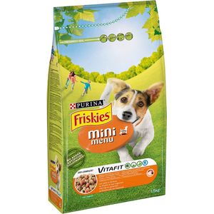 Purina Friskies - Mini Menu <10kg 5 Promises - Kip en Groenten - 1.5 kg