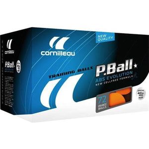 Cornilleau Pro Tafeltennisballen - 72 stuks - Oranje