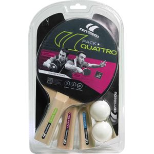 Cornilleau Sport Pack Quattro Tafeltennis Batset