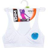 DIM - Sportbustier - Wit - Microvezel - Voor Jongens 10-16 Jaar