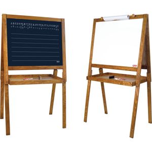 Dubbelzijdig krijtbord Jeujura Large Drawing Board of Schoolboys