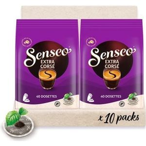 Senseo Café 400 pads extra dik (10 x 40 stuks)