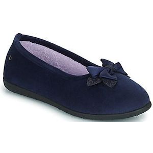 Isotoner  97327  Pantoffels  dames Blauw