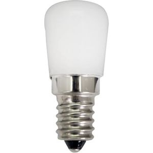 tibelec 370220 LED-lamp voor koelkast/vriezer, kunststof, E14, 2 W, wit