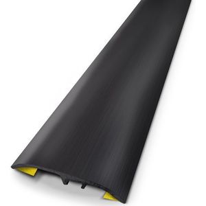 3 m 631020d drempel universele aluminium borstel 83 cm x 3,7 cm, zwart