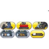 Mottez - Koffer Tapijt - 90-105x100-115x0,5cm - Polypropyleen Mousse