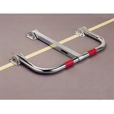 Parkeersysteem - Neerklapbaar - Rood - Rubber - Automatische Vergrendeling