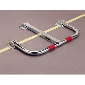 Parkeersysteem - Neerklapbaar - Rood - Rubber - Automatische Vergrendeling